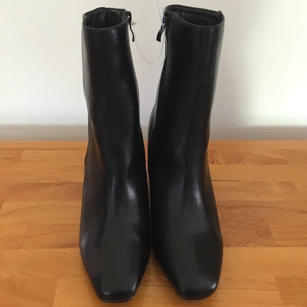 Forever Zip Up Bootie Black Size 9 and 7.5 BRAND NEW